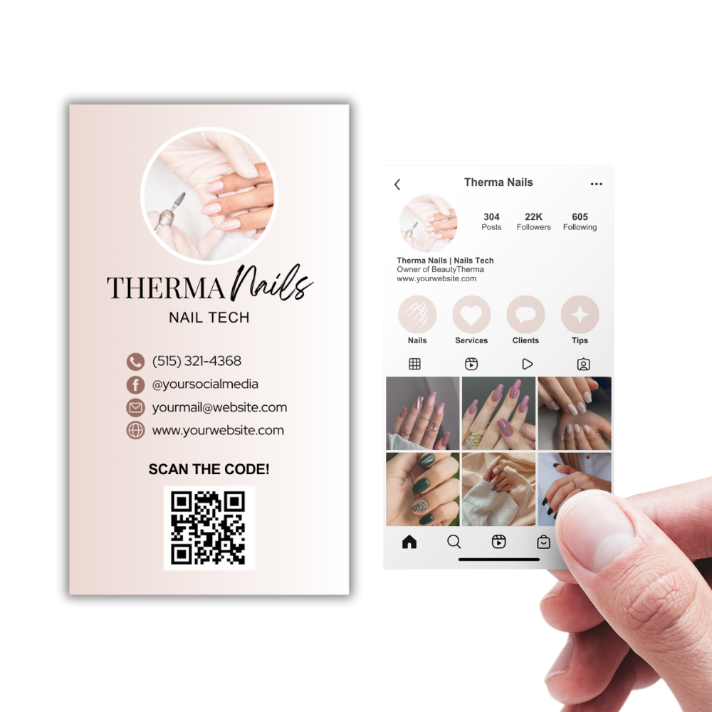 Nail Business Card