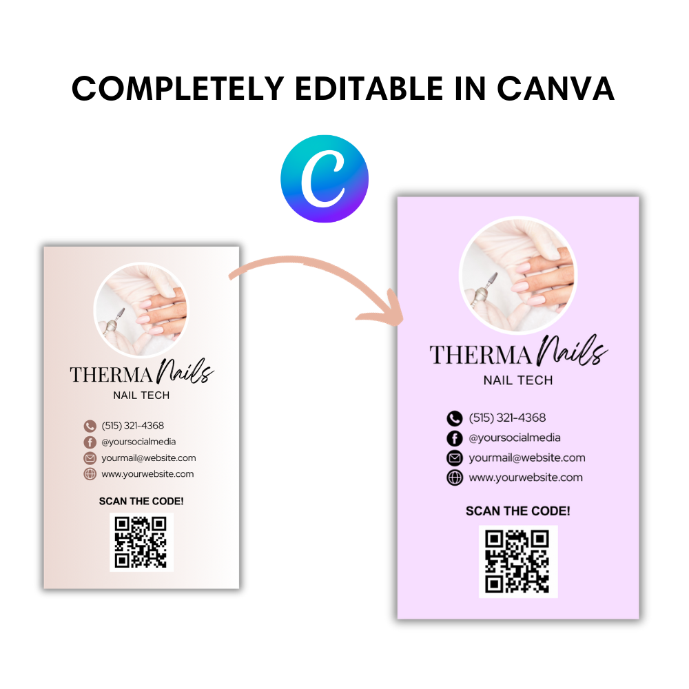 Nail Business Card