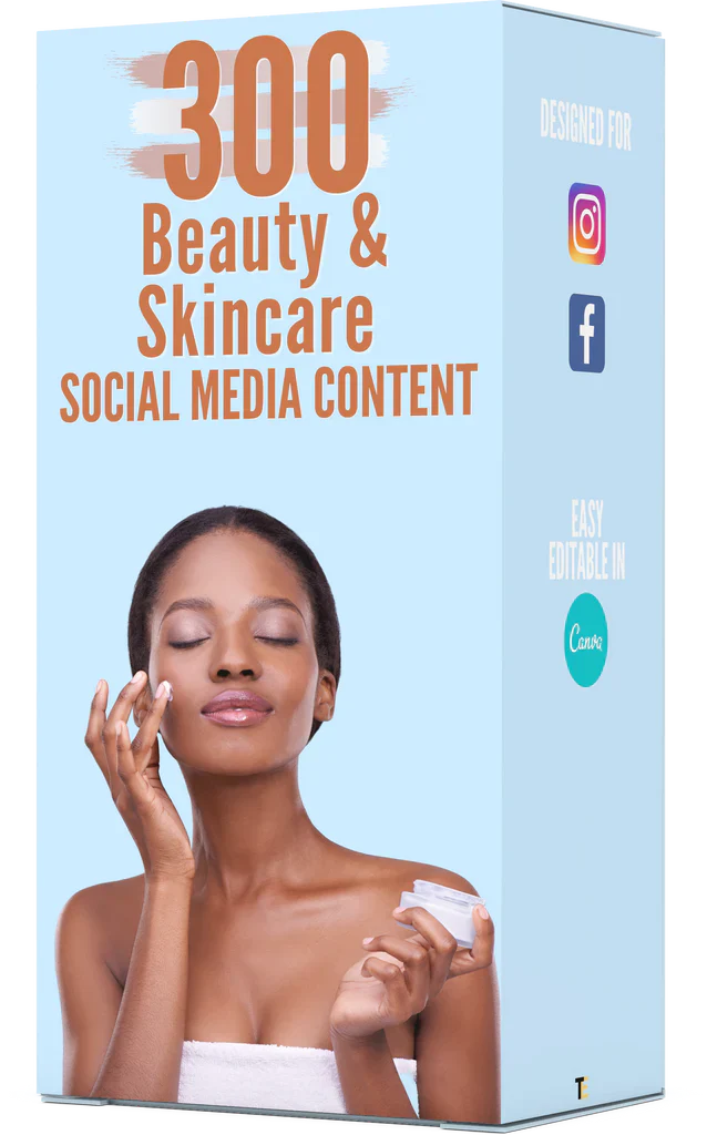300 Beauty & Skincare Instagram Templates