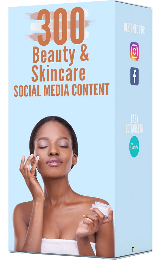 300 Beauty & Skincare Instagram Templates