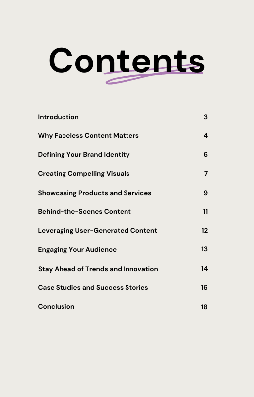 Faceless Instagram Content for Beauty Businesses
