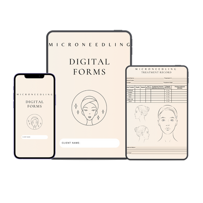 Microneedling Digital Forms Bundle