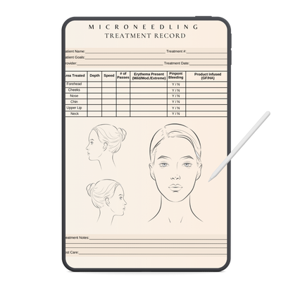 Microneedling Digital Forms Bundle