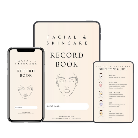 Facial & Skincare Digital Forms Bundle