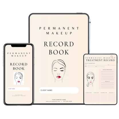 Permanent Makeup Digital Forms Bundle