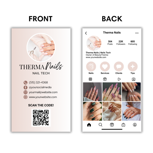 Nail Business Card