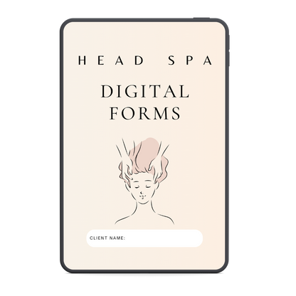 Head Spa Digital Forms Bundle